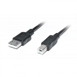Кабель REAL-EL Pro USB2.0 AM-BM 3M чорний (EL123500027)