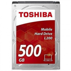Накопичувач HDD 2.5" SATA  500GB Toshiba L200 5400rpm 8MB (HDWK105UZSVA) (HDWK105UZSVA)