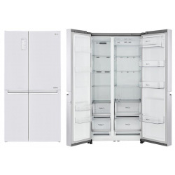 Холодильник LG GC-B247SVUV SbS / 179 см/ 626 л/ А+/ Total No Frost/ линейный компр./ белый (GC-B247SVUV)