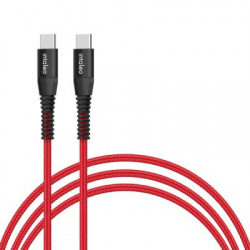 Кабель Intaleo CBRNYTT1 USB Type-C-USB Type-C 1.2м Red (1283126504112) (1283126504112)
