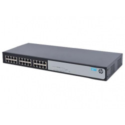 Комутатор HP 1420-24G-2SFP Unmanaged Switch, 24xGE, 2xGE SFP ports L2, LT Warranty (JH017A)
