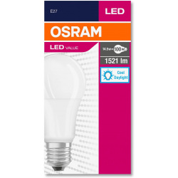 Лампа светодиодная Osram LED VALUE A100 13W 1521Lm 6500К E27 (4052899971042)