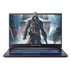 Ноутбук Dream Machines G1650Ti-17 17.3FHD IPS 120Hz/Intel i7-10750H/16/500F/NVD1650Ti-4/DOS (G1650TI-17UA56)