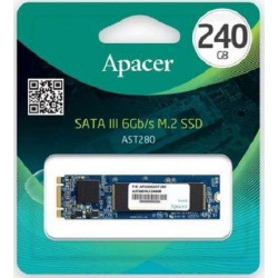 Твердотільний накопичувач SSD M.2 Apacer 240GB AST280 SATA 2280 TLC (AP240GAST280-1)