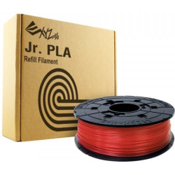 Котушка з ниткою 1.75мм/0.6кг PLA(NFC) XYZprinting Filament для Junior, miniMaker, Nano, прозоро-червоний (RFPLCXEU02A)