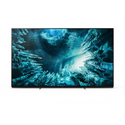 Телевiзор 85" LED 8K Sony KD85ZH8BR2 Smart, Android, Black (KD85ZH8BR2)