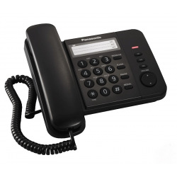 Телефон Panasonic проводной KX-TS2352UAB Black (KX-TS2352UAB)