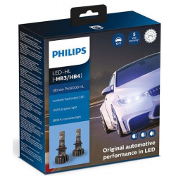 Лампа світлодіодна Philips HB3/HB4 Ultinon Pro9000 +250%, 2 шт/комплект (11005U90CWX2)