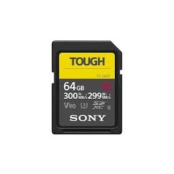 Карта пам’яті Sony 64GB SDXC C10 UHS-II U3 V90 R300/W299MB/s Tough (SF64TG)