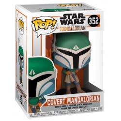 Фігурка Funko POP! Bobble: Star Wars: Mandalorian: (46901) Covert Mandalorian 45544 (FUN2549387)