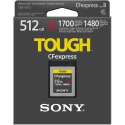 Карта памяти Sony CFexpress Type B 512GB R1700/W1480 (CEBG512.SYM)