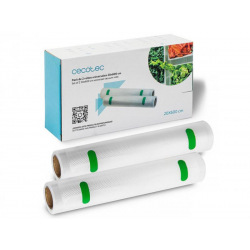 Пленка для вакуумного упаковщика Cecotec 20х600 см, 2 рулона CCTC-04071 (8435484040716) (CCTC-04071)