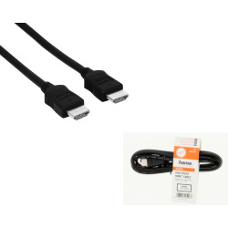 Кабель Hama HDMI - HDMI 1.50 m Black (00205000)