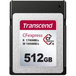 Карта памяти Transcend   512GB CFExpress 820 Type B R1700/W1100MB/s (TS512GCFE820)