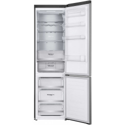 Холодильник LG GW-B509SMUM 203 cм, 384 л, А++, Total No Frost, инверт. компрессор, внешн. диспл., Fresh Zone, платин.-серебр. (G