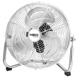 Вентилятор NEO напольный, профессиональный, 50Вт, диам. 30 см, 3 скорости, двигатель медь 100% (90-005)