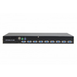 Комутатор DIGITUS Combo-KVM, 1 user, 8-port PS/2 or USB (DS-23200-2)