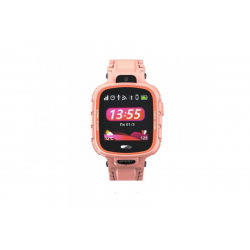 Детские телефон-часы с GPS трекером GOGPS ME K27 Розовые (K27PK)