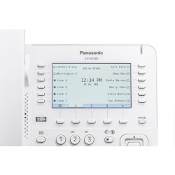 Проводной IP-телефон Panasonic KX-NT680RU White для АТС Panasonic KX-NS/NSX (KX-NT680RU)