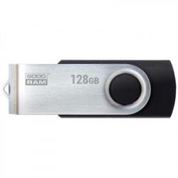 Флeш пам’ять USB 3.0 128GB UTS3 Twister Black (UTS3-1280K0R11)