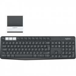 Клавіатура Logitech K375s Graphite USB (920-008184) (920-008184)