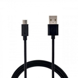 Кабель Grand-X USB-microUSB, 1м, 2.1A, Cu, Black (PM01B), упаковка - гіфтбокс з вікном (PM01B)