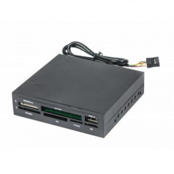 Кардрідер 3.5" Gembird (FDI2-ALLIN1-02-B) All in 1 Black USB (FDI2-ALLIN1-02-B)