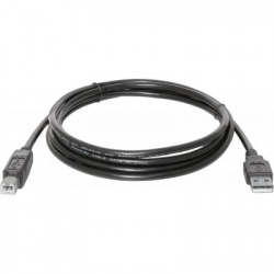 Кабель Defender USB04-06 USB2.0 AM-BM, 1.8м (83763), чорний (83763)