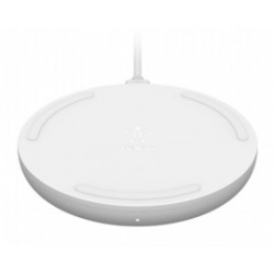 Бездротовий ЗП Belkin Pad Wireless Charging Qi, 10W, white (WIA001VFWH)