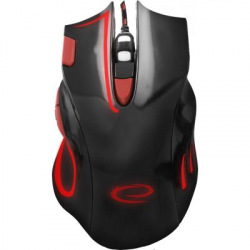 Мишка дротова Mouse MX401 HAWK Black-Red (EGM401KR)