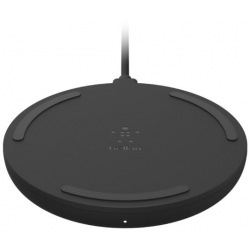 Бездротовий ЗП Belkin Pad Wireless Charging Qi, 10W, no PSU, black (WIA001BTBK)