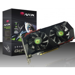 Відеокарта AFOX Geforce GTX1050Ti 4GB GDDR5 128Bit DVI-HDMI-DP Dual Fan (!) (AF1050TI-4096_D5H2)