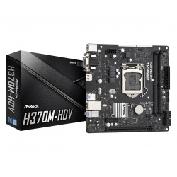 Материнcька плата ASRock H370M-HDV s1151 H370 2xDDR4 HDMI-DVI-VGA mATX (H370M-HDV)