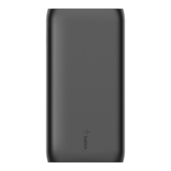 Портативное зарядное устройство Belkin 20000mAh, 15W, Dual USB-A, USB-C, black (BPB003BTBK)