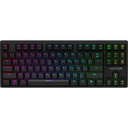 Клавіатура Hator Rockfall Evo TKL Optical ENG/UKR/RUS (HTK-630) Black USB (HTK-630)