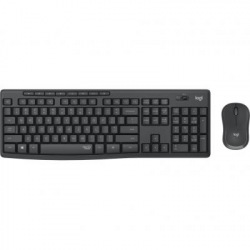 Комплект (клавiатура, миша) бездротовий Logitech MK295 Combo Black USB (920-009807) (920-009807)