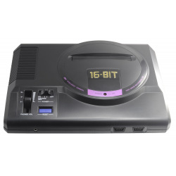 Игровая консоль Retro Genesis 16 bit HD Ultra (225 игр, 2 беспроводных джойстика, HDMI кабель) (CONSKDN73)