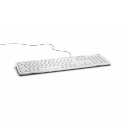 Клавіатура Dell Multimedia Keyboard-KB216 - White (580-ADGM)