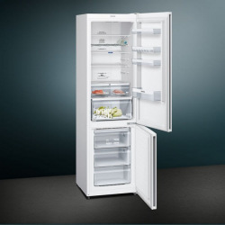 Холодильник Siemens KG39NXW316 с нижней мороз. камерой - 203x60x66/No-frost/диспл/366л/А++/белый (KG39NXW316)
