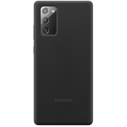 Чохол Samsung Silicone Cover для смартфону Galaxy Note 20 (N980) Black (EF-PN980TBEGRU)