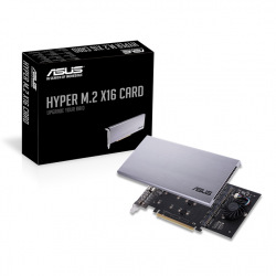 Плата-адаптер PCIe ASUS Hyper M.2 X16 PCIe 3.0 X4 Expansion Card V2 (90MC06P0-M0EAY0)
