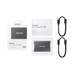 Портативный SSD 1TB USB 3.2 Gen 2 Samsung T7 Titan Gray (MU-PC1T0T/WW)