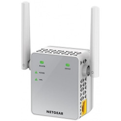 Расширитель WiFi-покрытия NETGEAR EX3700 AC750, 1xFE LAN, 2x внешн. ант. (EX3700-100PES)