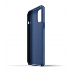 Чохол шкіряний MUJJO для iPhone 12 Pro Max Full Leather, Monaco Blue (MUJJO-CL-009-BL)