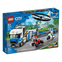 Конструктор LEGO City Перевозка полицейского геликоптера (60244)