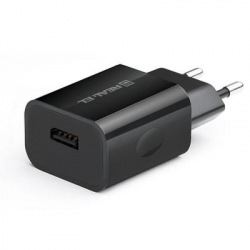 Мережевий зарядний пристрій REAL-EL CH-110 (1USBx1A) Black (EL123160013)
