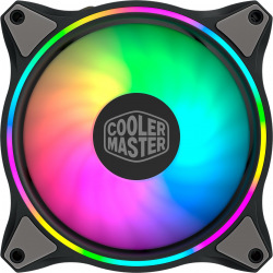 Корпусный вентилятор Cooler Master MasterFan MF120 Halo ARGB Sync,Dual Loop,Single pack w/o HUB (MFL-B2DN-18NPA-R1)