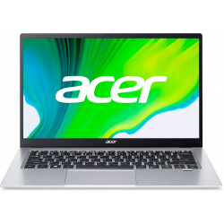 Ноутбук Acer Swift 1 SF114-34 14FHD IPS/Intel Pen N6000/8/256F/int/Lin/Silver (NX.A77EU.00J)