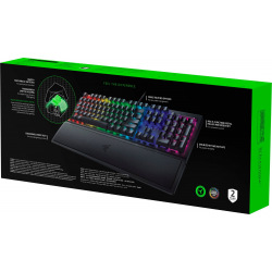 Клавиатура игровая Razer BlackWidow V3 Green Switch USB RU RGB, Black (RZ03-03540800-R3R1)