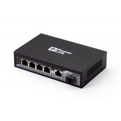 Комутатор 2E PowerLink SP402GX 5xGE, 1xSFP (4xGE PoE, 1xGE, 1xSFP Uplink, 65W), некерований (2E-SP402GX)